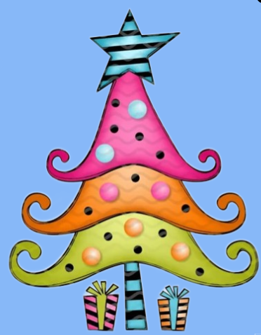 Colorful Christmas Tree